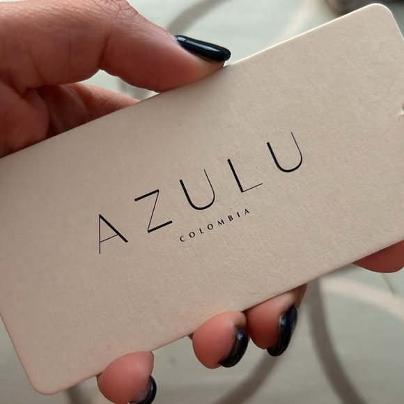 AZULU SUNNY ISLES DRESS DARK BLUE TIGER - Picture 7 of 7